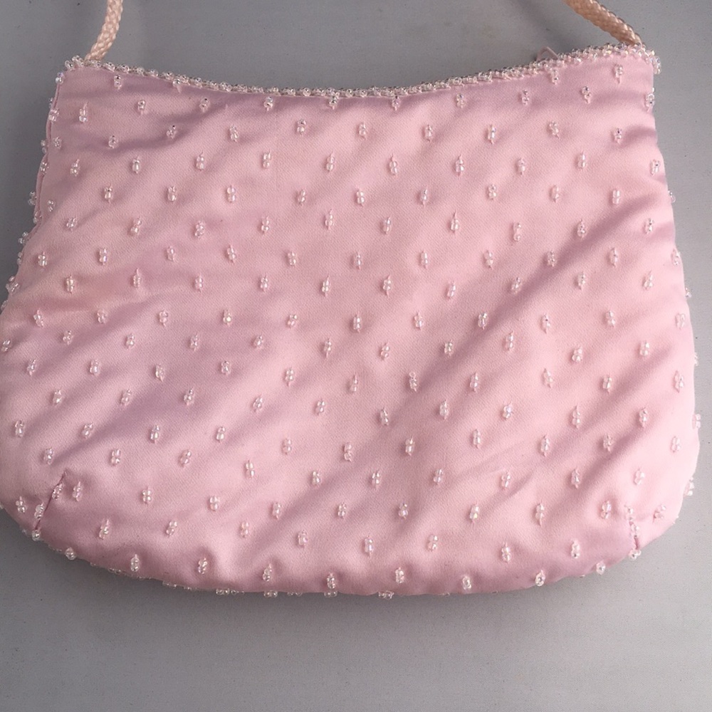 🚫Sold🚫La Regale Hand Beaded Pink Bag - Picture 5 of 8